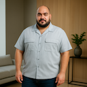  پیراهن آستین کوتاه سایز بزرگ
